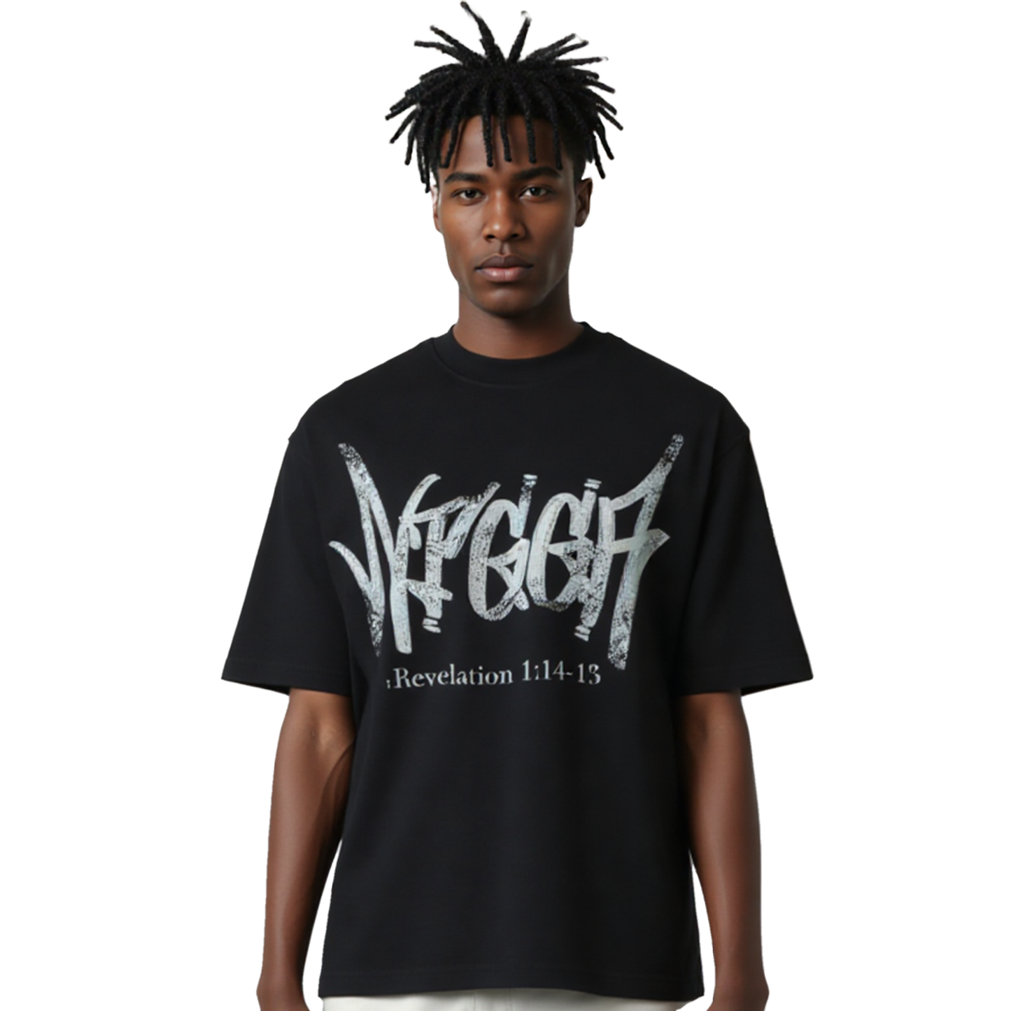 ADB Black Jesus Oversized T-Shirt